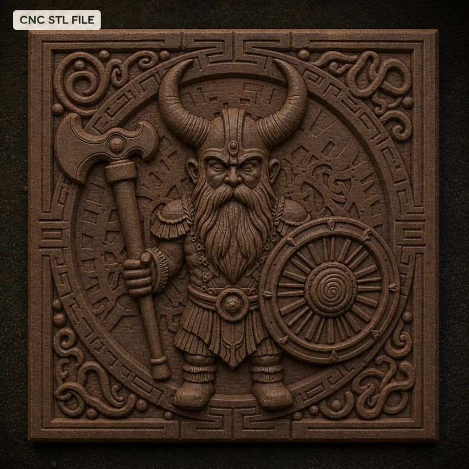 Dwarf Warrior CNC