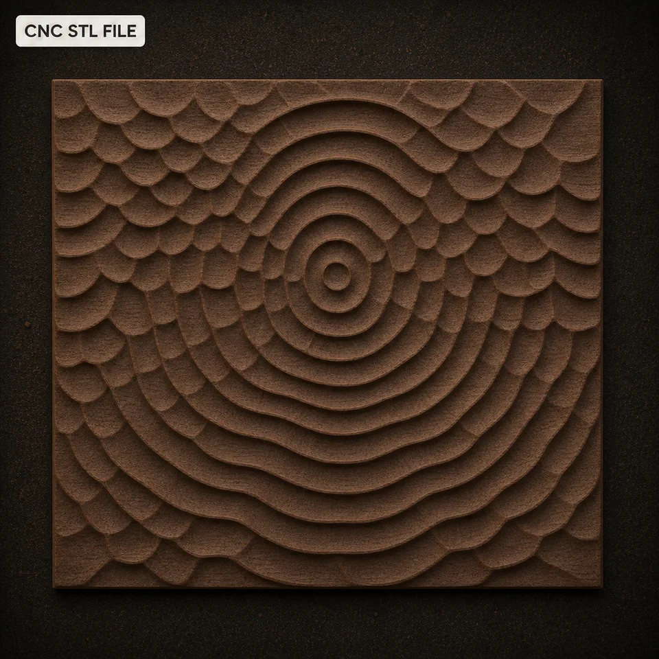 Concentric Spiral Pattern